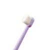 Cepillos de dientes para mascotas personalizados al por mayor, cepillos de limpieza bucal para perros y gatos con cabezal de racimo, cepillos de dientes de tres caras de doble cabeza, cepillos de dientes con cerdas ultra