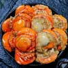 [Porção] Vieiras Picantes com Alho em Lata Grande - Petisco Picante de Frutos do Mar Pequenos, Acompanhamento Pronto para Comer