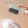 Cepillo para Zapatos con Líquido Añadido, Cepillo Multifuncional para Limpiar Zapatos, Cepillo de Lavandería Doméstico Tipo Prensa Dispensador de Líquido con Cerdas Suaves Que No Dañará los Zapatos
