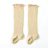 Calcetines de Verano Super Fábrica Malla Finos Recién Nacido Clase A Calcetines Anti-Mosquitos para Bebé Calcetines Largos Hasta la Rodilla Calcetines de Algodón Translúcidos