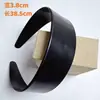 Diadema Flor de Horquilla Base para Manualidades Material de Tela Completa Accesorio para el Cabello Diadema Negra Versión Coreana Tela Sencilla Negro Coreano y Japonés