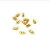 Alfileres de Bola de Acero Inoxidable, Alfileres en Forma de T, Alfileres en Forma de 9, Alfileres Planos de Cabeza Redonda Color Dorado y Acero, Accesorios de Alfileres de Conexión para Colgantes de Aretes Hechos a Mano