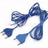 Línea de enchufe para bolígrafo de cuchillo eléctrico azul 6598 Línea de enchufe para bolígrafo de cuchillo eléctrico Enchufe especial médico de dos núcleos y tres núcleos