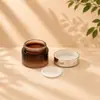 Conjunto de Fornecimento de Garrafas de Vidro, Frascos para Loção, Frascos para Óleos Essenciais, Frascos de Vidro para Creme 40ml 120ml, Tamanho Viagem 30g 50g