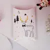Caja de embalaje navideño dorada de 6 estilos, forma de almohada, cartón para embalaje de regalo, caja de regalo para dulces, embalaje de Instagram