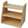 Madera de Pino Madera Maciza Estante Organizador de Tres Niveles Estante Pequeño para Guardar Caja de Router Almacenamiento de Sala de Estar Madera