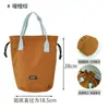 2026 Nueva Bolsa de Almuerzo Aislada de Lona Gruesa para Llevar en la Mano Estudiante Trabajador de Oficina Viajero Alto Valor Estético para Llevar Bento