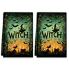 Venda Quente Transfronteiriça Toalha de Cozinha Caveira Divertida Escura Decoração de Halloween Limpeza Panos de Mesa Pano de Lavar Louça