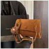 Bolso Retro Versátil de Primavera 2026 Transfronterizo para Mujer, Bolso Tote Cruzado Casual de Cadena para Hombro de Gran Capacidad