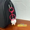 Llavero Colgante de Fútbol Bádminton con Expresión Linda Tridimensional Divertido y Creativo Accesorios para Mochila Escolar de Estudiante Colgante para Pareja