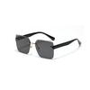 Lentes Xunge sin montura cuadrados retro Gafas de sol para hombre con adornos de diamantes de montura grande Moda coreana Gafas de sol de calle de moda para mujer