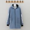 Invierno Nuevo Overol Impermeable con forro polar Engrosado Overol de Moda Cocina Antifouling Ropa de Trabajo para Hombre de Manga Larga Ropa con Capucha