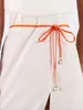 Cinturón de Nuevo Estilo para Mujer, Nueva Cuerda de Cintura Estilo Chino, Decoración Retro, Cadena de Cintura de Moda, Cuerda de Cuero, Cinturón Pequeño de Cuero para Mujer