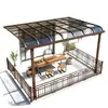 Toldos para patios de villas, sombrillas de aleación de aluminio para patios - Mediciones e instalación profesional en sitio para mejorar el atractivo estético de su espacio