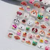 Pegatinas de Uñas Artísticas Nuevas y de Moda Estilo Ins Venta al por Mayor Línea Caliente Art Perro Serie de Animales Lindos Japoneses Decoraciones