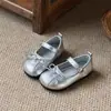 Novos Sapatos de Performance para Meninas Primavera e Outono, Sapatos de Dança, Sapatos Mary Jane, Sapatos de Couro Vermelho, Sapatos Versáteis de Solado Macio para Crianças Mais Velhas