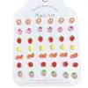 Decorações de Arte para Unhas em Resina, Frutas Realistas, Decorações Frescas para Unhas DIY, Brincos, Acessórios para Capa de Celular, Acessórios Vestíveis para Unhas