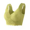 Íntimos de Talla Grande para Mujer con Senos Pequeños Recogidos Sin Aros de Acero para Sostener los Senos Secundarios y Prevenir la Flacidez Sujetador de Verano Transfronterizo Europeo
