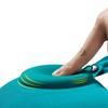 Prensagem Inflável em forma de U Travesseiro Pescoço Viagem Artefato Pescoço Folding Portátil Flocando Air-blowing Travel Pillow em forma de U Travesseiro em forma de U