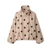 Cross AliExpress 2026 Primavera Nueva Ropa de Mujer Temperamento Casual Chaqueta Bomber de Lunares Abrigo 8372236
