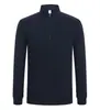 Nueva sudadera deportiva de otoño e invierno con media cremallera y cuello alto de manga larga, adecuada para deportes, ocio, fitness, actividades al aire libre, secado rápido y para ir al trabajo, hecha a medida