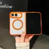 Adequado para iPhone18DUO capa de telefone magnética transparente Apple 82% de desconto capa protetora acrílica à prova de quedas minimalista