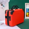 Bolsa Pequena Caixa de Maquiagem para Bagagem de Mão 14 polegadas Caixa Fofa com Senha Leve Mini Caixa de Armazenamento Feminina Personalizada Atacado