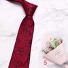 Leel Serie Nuevos Negocios corbata 8cm poliéster traje de negocios corbata jacquard fabricantes de corbatas al por mayor spot