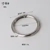 Fivela de Mola de Liga de Zinco Argola de Mola de Metal Chaveiro Argola Plana Argola Aberta Acessórios de Ferramentas para Vestuário e Bagagem Atacado