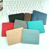 Portatarjetas transfronterizo ins delgado para mujer, gran capacidad, ranura para tarjetas, portatarjetas pequeño, múltiples ranuras para tarjetas, cuero de alta calidad, portatarjetas PU, portatarjetas