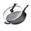 Wok Microcrystalline Melting Maifan Stone Non-stick Pan Factory Direct Supply Maifan Stone Wok Disponível Steel Shovel Pot com menos fumaça