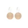 Pendientes Geométricos Circulares Versátiles de Moda Transfronteriza Estilo Metálico Retro Europeo y Americano Pendientes Declaración con Diseño Único
