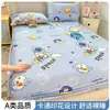 Sábana Bajera Ajustable Estampada de Dibujos Animados Pieza Única Algodón Puro Protector de Colchón Cobertor de Cama de Cobertura Completa Pieza Única Juego de Tres Piezas Modelo Nuevo 2025