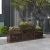 Combinación de Rejilla para Macetas de Exterior, Partición de Hierro Forjado para Comedor, Barra, Patio, Cafetería, Partición Exterior de Acero Inoxidable