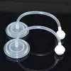 Biberón de Polipropileno de Boca Ancha con Set de Popote en Forma de Hoja de 5 cm, Compatible con Varios Biberones, Accesorios Profesionales para Bebés al por Mayor