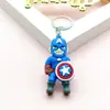 5589 # Llavero Colgante Serie Marvel Figura de Dibujos Animados de Goma Suave PVC Accesorios Colgante para Bolso Fabricante Venta al por Mayor