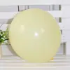 Serie Amarillo-Naranja-Blanco 10 pulgadas 5 pulgadas 12 pulgadas 18 pulgadas Globos Engrosados Serie de Colores Cálidos Mate Redondos Látex Tienda de Cumpleaños