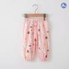 Pantalones antimosquitos para niños, de verano, finos, de algodón puro, informales, para niñas, de primavera y verano, bombachos holgados para bebés