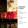 Set de Regalo de Kung Fu Tea Set para Recepción Navideña y Regalo para Beber Té en Casa Tetera Rápida Cuatro Tazas Tetera Taza de Té