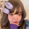 Estilo Ins Pinza para el Cabello de Oso de Fresa Nuevo Clip Lateral Chica Dulce Elegante Estilo Coreano Horquilla para Estudiante Corazón de Niña Tocado Popular