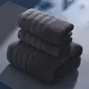 Juego de Toallas de Onda Transfronterizo al por Mayor, Suave y Absorbente Toalla Facial de Algodón Peinado con Juego de Cintas, Engrosado para Aliexpress