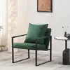 Sillón individual nórdico silla de sofá italiana de lujo ligero sala de estar de apartamento pequeño ocio negociación comercial recepción sillón de sofá para persona perezosa hierro