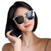 Nuevas Gafas de Sol Gafas de Sol Montura Grande Famosa en Internet Sencillas para Hombre Cara Cuadrada Gafas de Sol para Street Style Combinan con Todo Cara Pequeña Gafas de Sol para Mujer