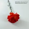 Buquê Artificial Cravo Flor Falsa Flor de Seda Flor Seca Arte Decoração de Sala de Estar Decoração de Mesa Flor Decorativa Plástico Dia das Mães