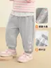 Pantalones casuales de otoño para niñas Kaka Panda, pantalones largos de otoño para bebé, pantalones deportivos de primavera y otoño para bebé, modernos
