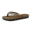 Chanclas planas de verano de moda 2026 nuevas sandalias antideslizantes estilo playa chanclas de exterior para mujer de moda