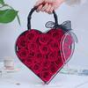 Caja Corazón de Flor Eterna Tanabata Día de San Valentín Caja de Regalo Corazón Rosa 214 520 Regalo de Navidad Fábrica Venta al por Mayor