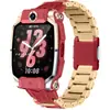 Adecuado para la correa del reloj inteligente Little Genius Z9A, correa de reloj mecha genius genial con cierre magnético, correa de tres eslabones Z12