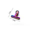 Herrajes para carpetas galvanizado colorido portatickets clip para fotos clip redondo carpeta metálica 31 mm clip pequeño de hierro