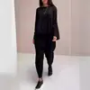 Conjunto de Pantalones Deportivos Casuales de Color Sólido con Cordones y Múltiples Bolsillos, Temporada de Otoño de Comercio Exterior Europeo y Americano 2025, Estilo Moderno, Ropa Interior
